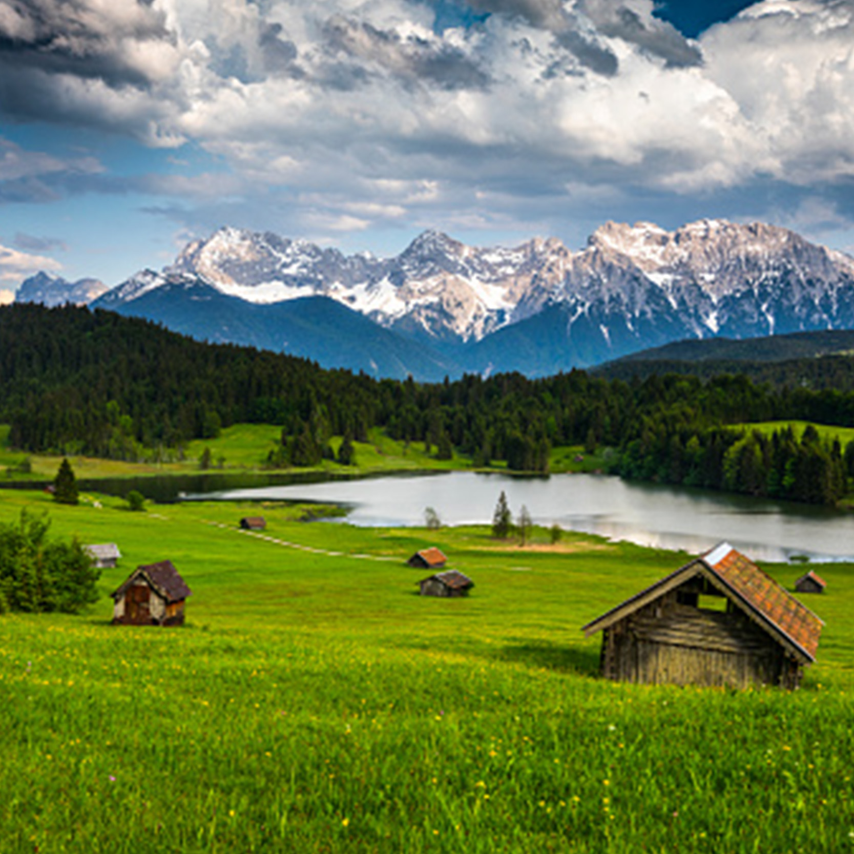 Bayern © iStock Berglandschaft