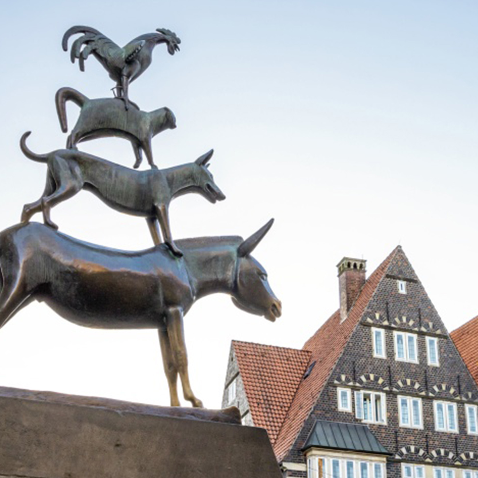 Bremen Stadtmusikanten © WFB/Carina Tank Bremer Stadtmusikanten